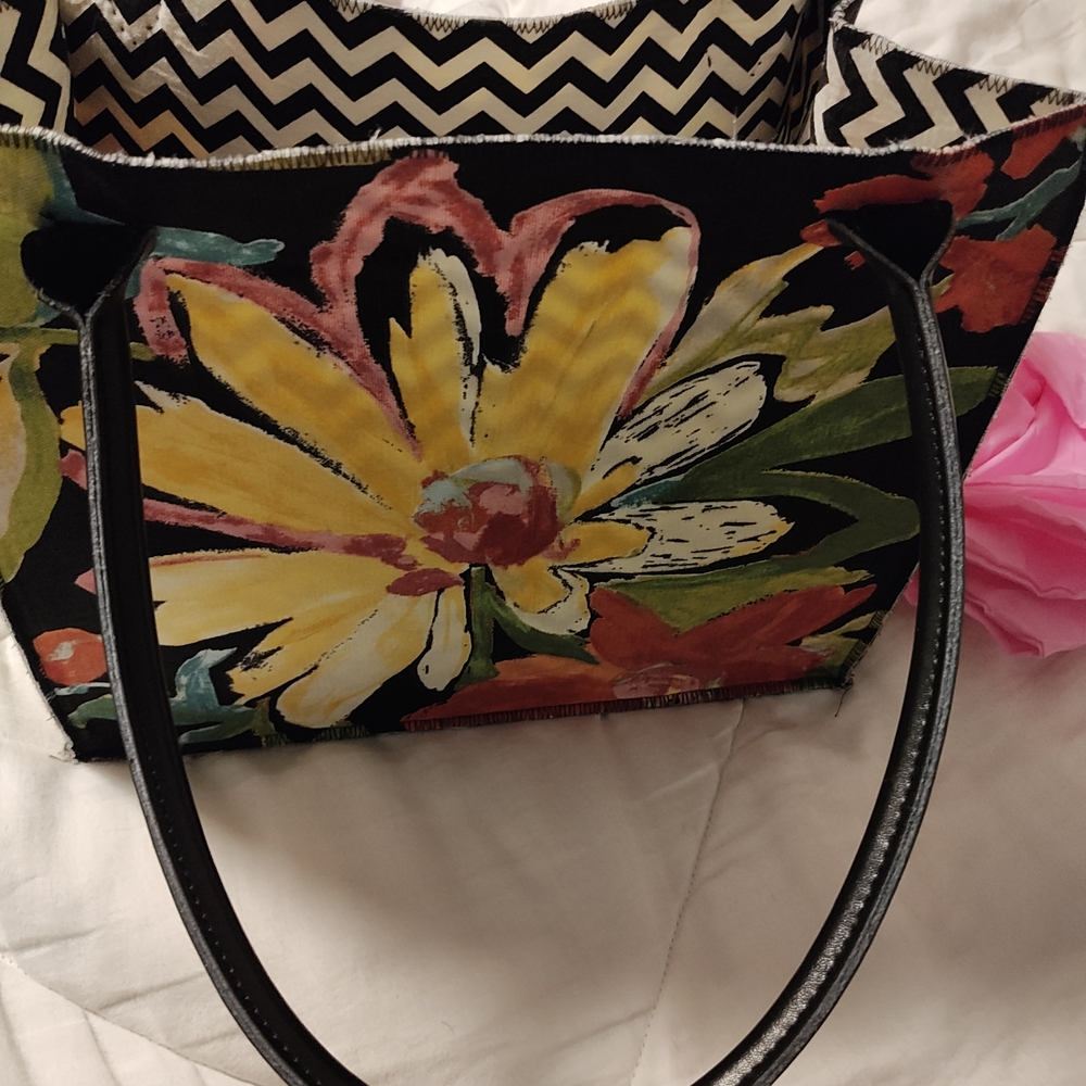 Floral Patterned Women's Bag